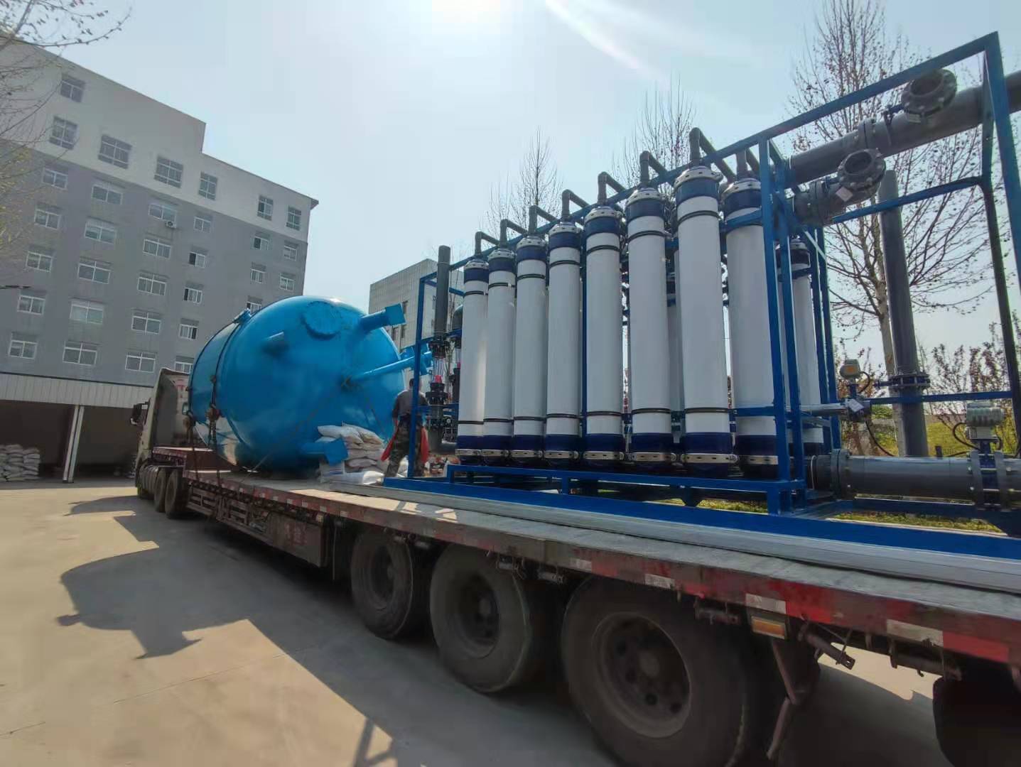 【安徽极速电竞官网】河南焦作生活用水80吨超滤发货(图1)